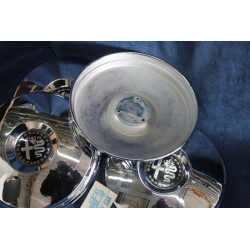 SET 4 PCS HUBCAP WHEEL USED RESTORED PERFECT
