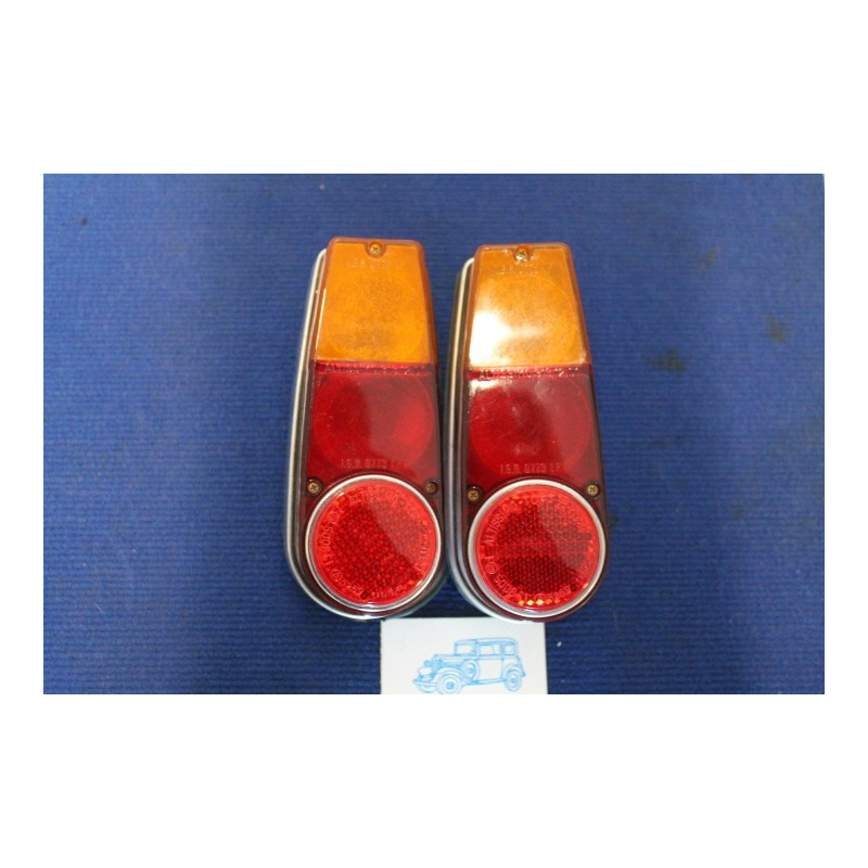 COPPIA FANALI POSTERIORI ALTISSIMO FURGONE ROMEO + F 12