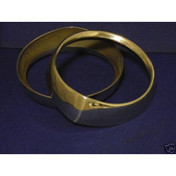 FLAMINIA BERLINA 2 S. RINGS RIMS HEADLIGHT BOTH PAIR