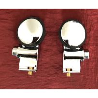 PULSANTI SCORRIVETRO MODELLO CROMATO COPPIA