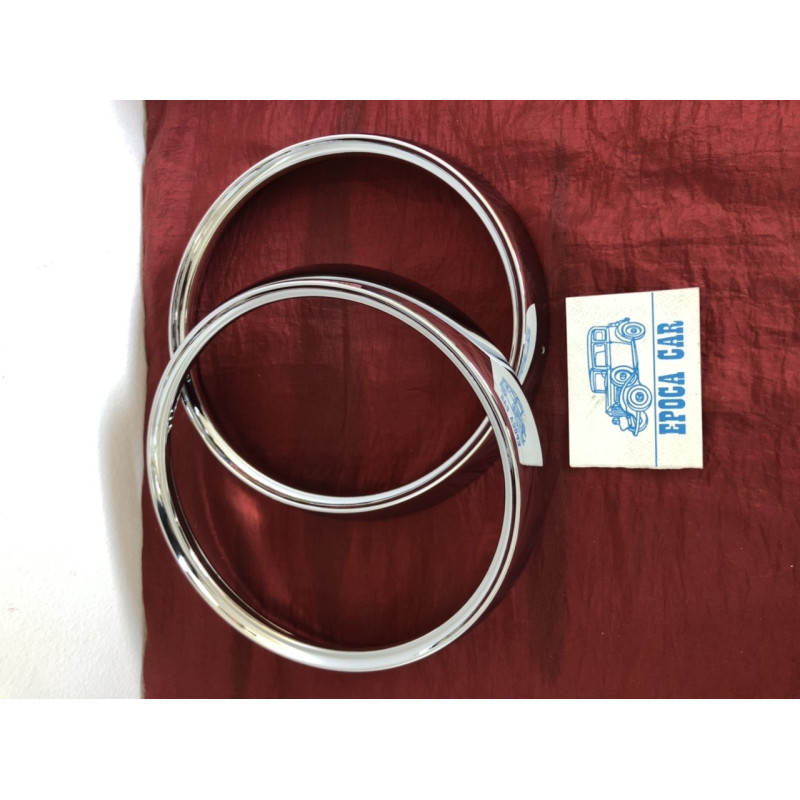 PAIR OUTER RIMS A.R. 2600 SPRINT BRASS CHROMED