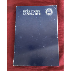 BETA COUPE LANCIA HPE     LIBRETTO USO E MANUTENZIONE (3°EDIZIONE I-1980)