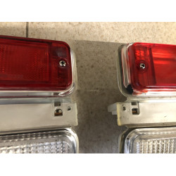 ALFETTA GT1800 COPPIA  FANALINI POST.  SEIMA NUOVI CON 1 PLASTICA SCHEGGIATA 