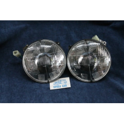 1600 BN FINO 04/77 COPPIA FARI ELMA 170mm DIAM