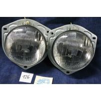 COPPIA PROIETTORI JODIO H1 SIEM FIAT 128 RALLY