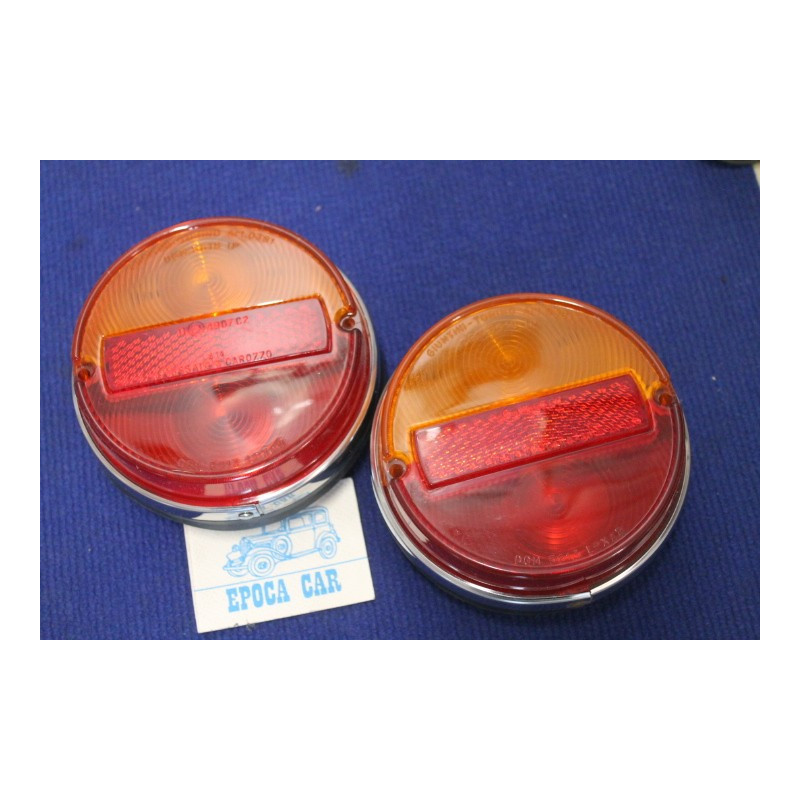 COPPIA FANALI POST ASSEMBLATI  PLASTICHE GIUNTINI