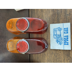 1100 103 1°S  COPPIA PLASTICHE PER  ADEGUAMENTO NUOVO CODICE.   COSSATO E CAROZZO NUOVE MA CON LIEVI DIFETTI IN FOTO 