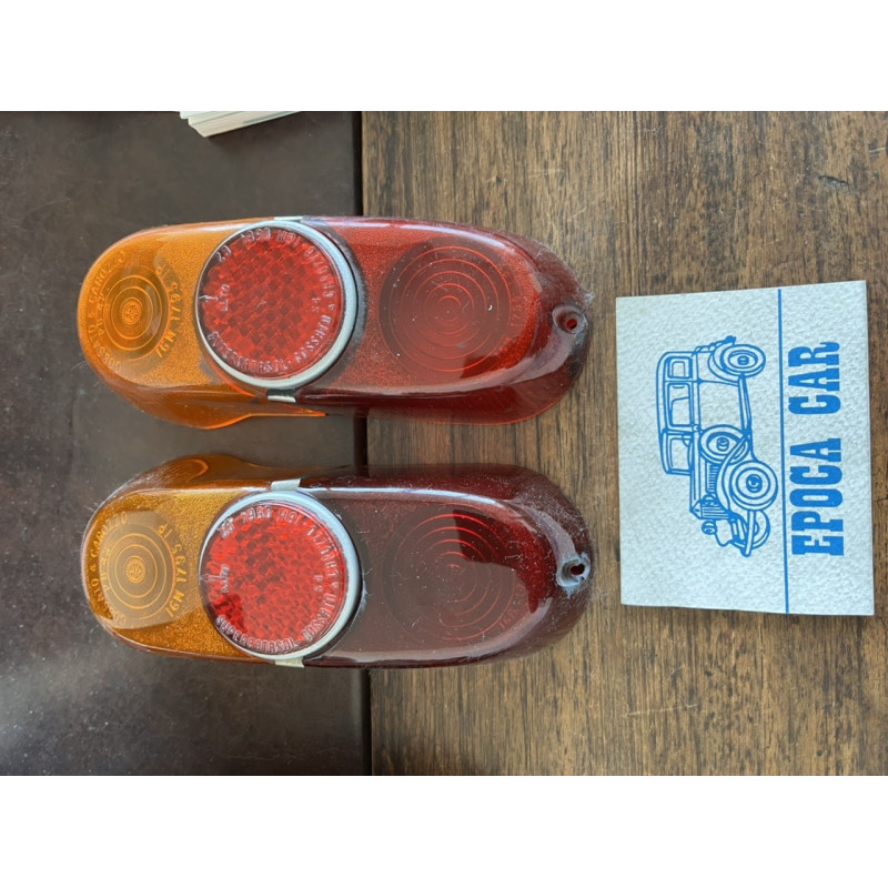 1100 103 1°S  PAIR LENSES FOR REAR LIGHTS (NEW CODE)   COSSATO E CAROZZO