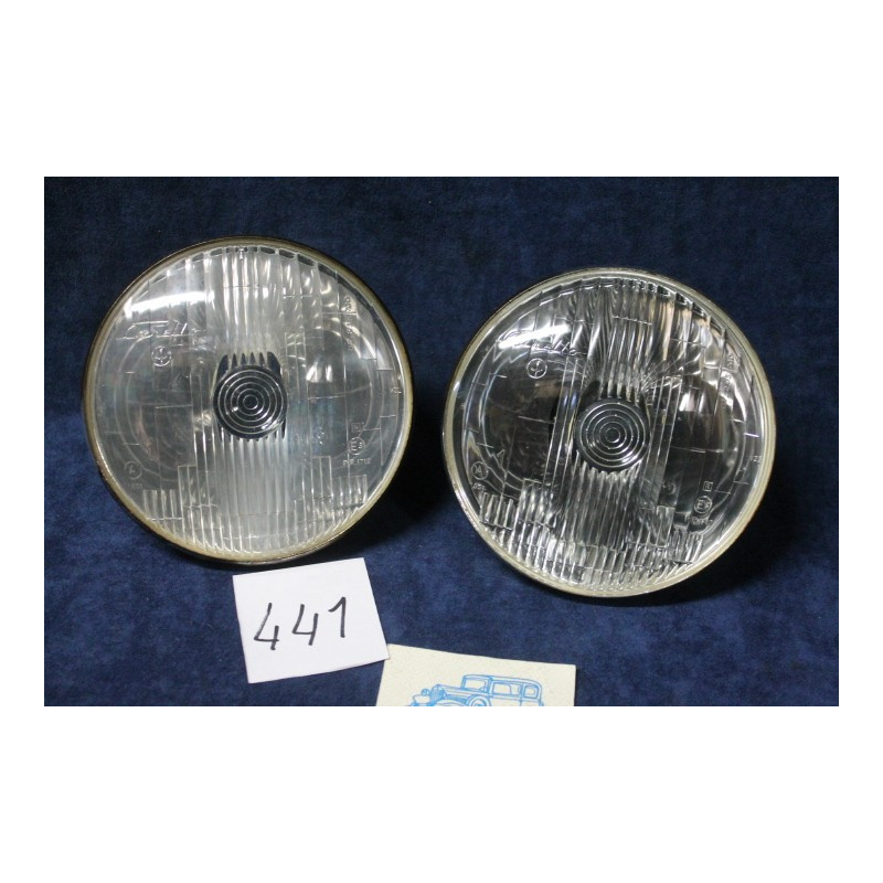 HEADLAMP NOS INSIDE PAIR