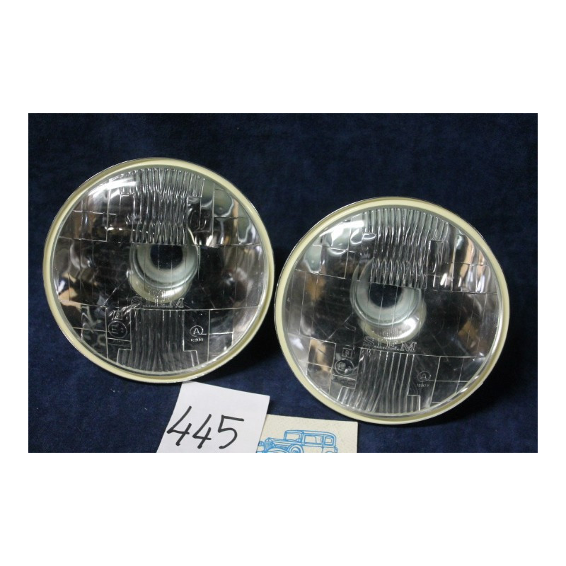 COPPIA GRUPPO OTTICO SIEM 6749  INTERNO mm 136 asimmetrico