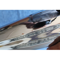 REAR BUMPER FIAT 1400 1400A  NOS