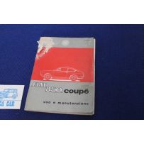 850 COUPE'   LIBRETTO USO E MANUTENZIONE (3° EDIZIONE 1965) copertina un pò sporca, ma interno integro e leggibile