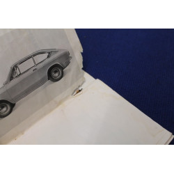 850 COUPE'   LIBRETTO USO E MANUTENZIONE (3° EDIZIONE 1965) copertina un pò sporca, ma interno integro e leggibile