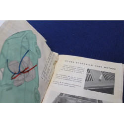 850 COUPE'   USE AND SERVICE BOOK (3° EDITION 1965) COVER A LITTLE DIRTY