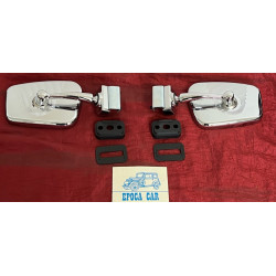 PAIR CHROME SIDE MIRRORS