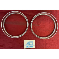 CORNICI FARO CROMATE COPPIA