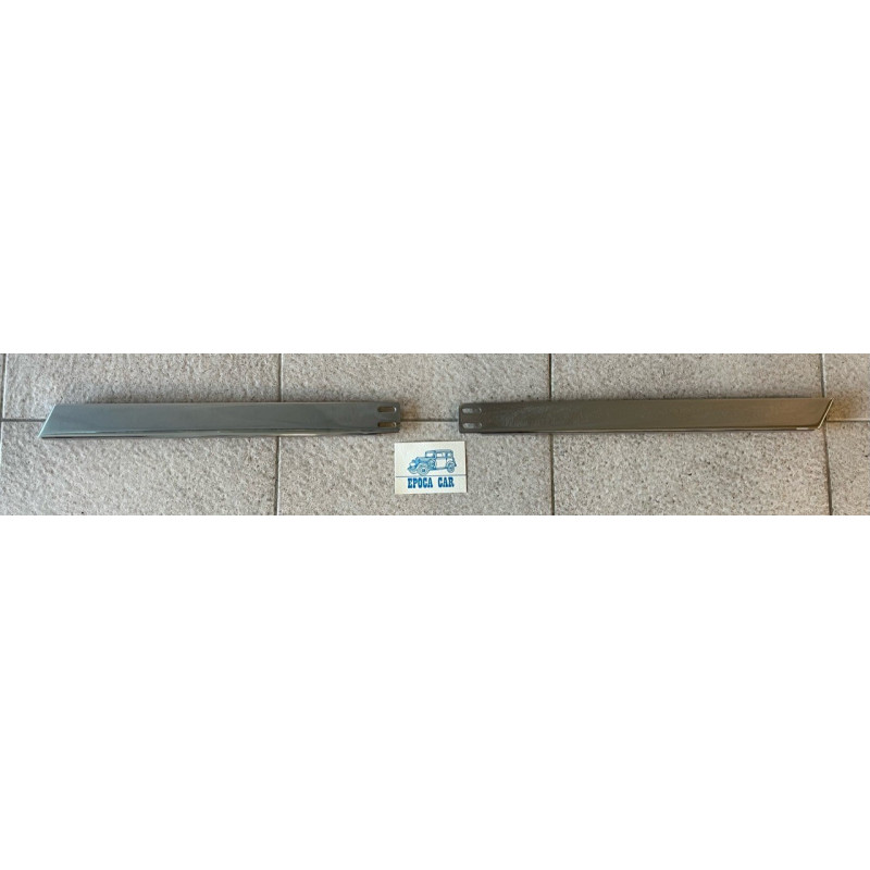 FRONT TRIMS STRAIGHT CHROME (PAIR)