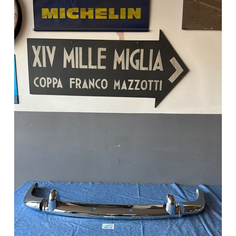 KIT REAR CHROME BUMPERS ALFA ROMEO GIULIETTA SPIDER 2-3 SERIE E GIULIA SPIDER