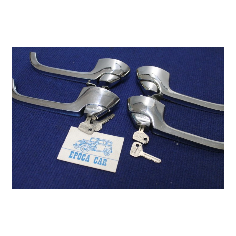 SET HANDLES DOOR  FIAT 1800 2100 2300 BN