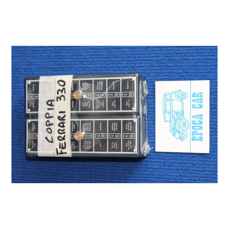 FUSE WITH PLATES FERRARI 330