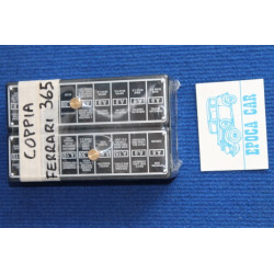 FUSE WITH PLATES FERRARI 365