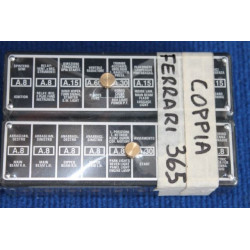 PORTAFUSIBILI CON TARGHETTE  FERRARI 365