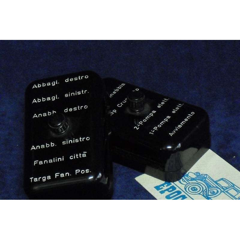 COPPIA VALVOLIERA CON COPERCHI CON FUNZIONI PANTOGRAFATE X MASERATI A 6 G + BARCHETTE