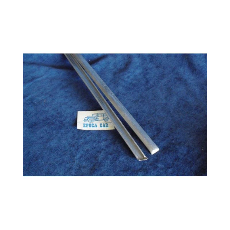 PAIR RUNNING BOARD BEAD ALLUMINIUM NOS