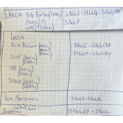 LANCIA BETA CALOTTA  SPINTEROGENO MAGNETI MARELLI 71168801