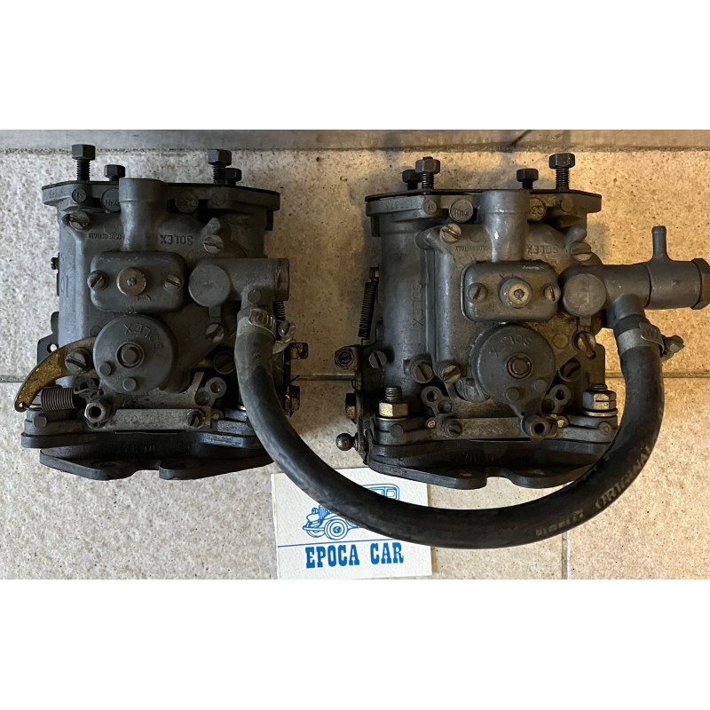 LANCIA FULVIA COPPIA CARBURATORI USATI SOLEX C 35 PHH