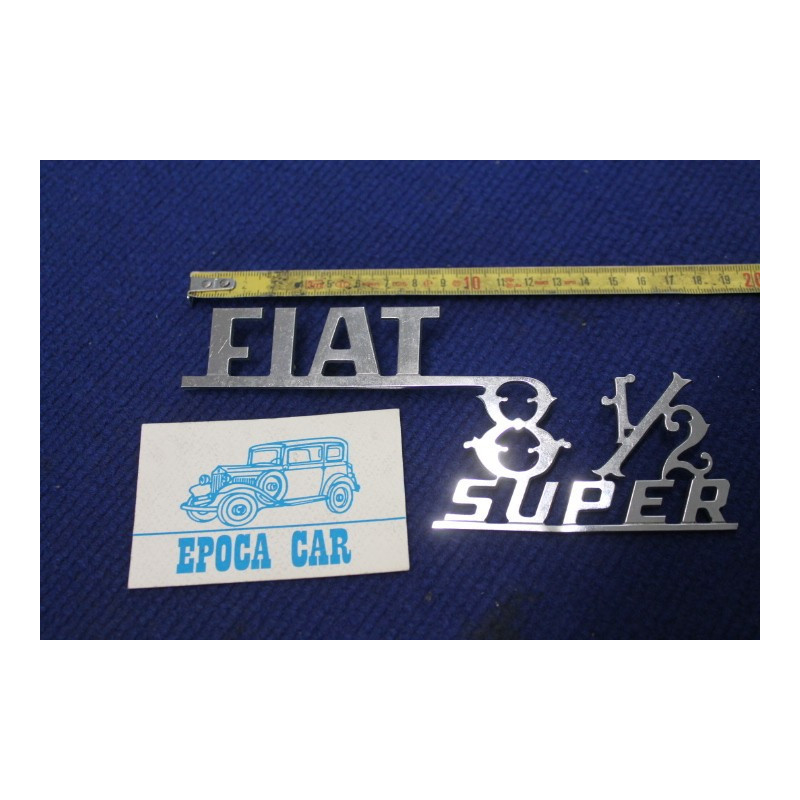 FIAT 850 SUPER METALLO CROMATO