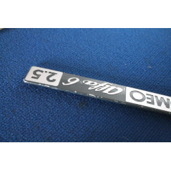 SCRITTA POSTERIORE ALFA 6 2.5