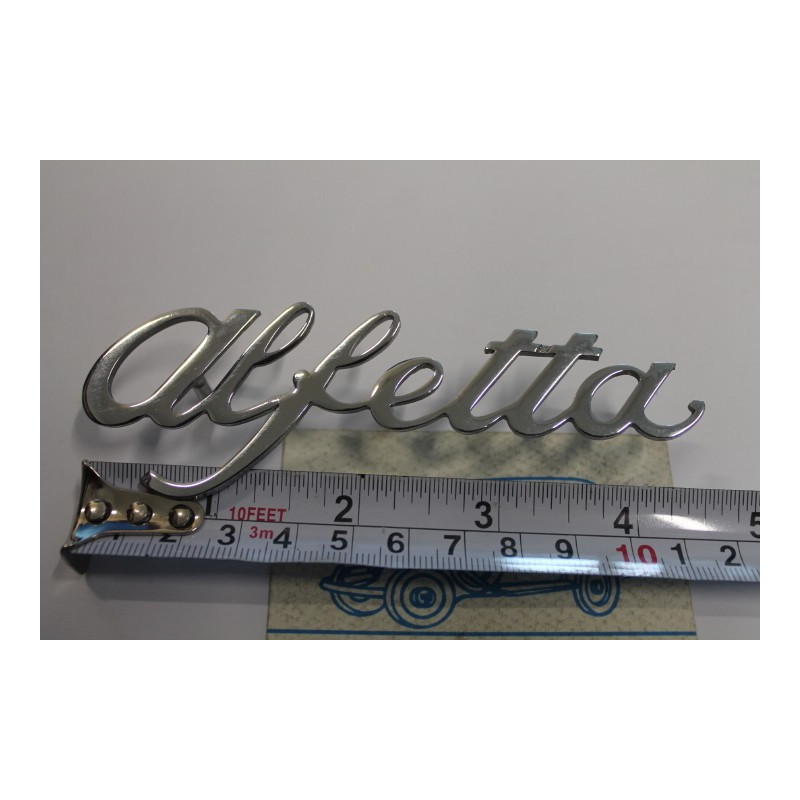 SCRITTA ALFETTA CRUSCOTTO  CM 11,2