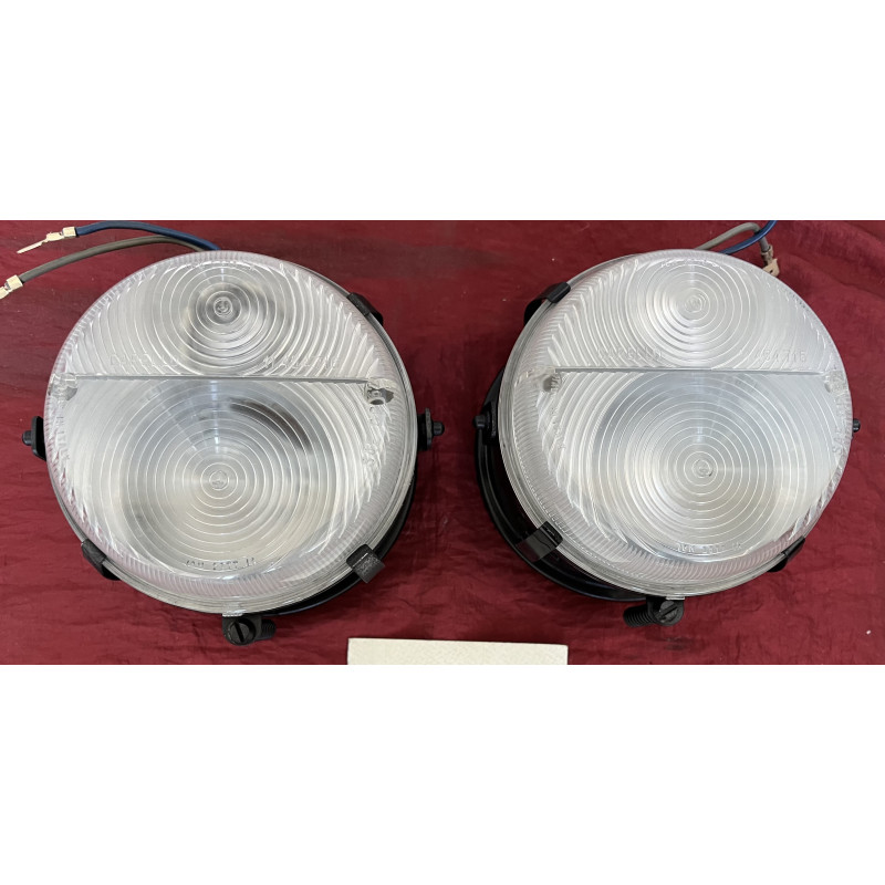 FLAVIA COUPE' PAIR  FRONT LIGHT   CARELLO RESTORED