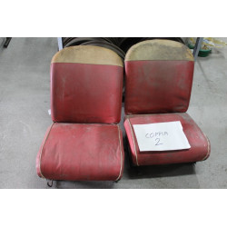 COPPIA SEDILI USATI FIAT 500 600 N.2 