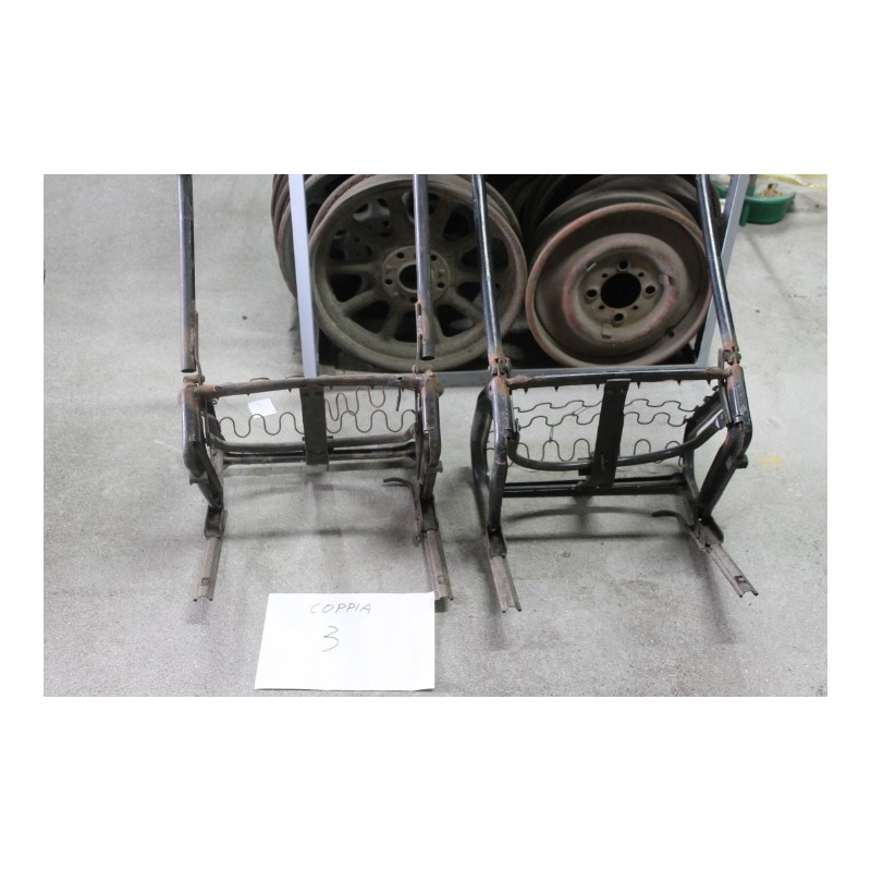 COPPIA SEDILI USATI FIAT 500 600 N.3 