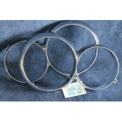 COPPIA CORNICI FARO GIULIA SUPER ZAMA CROMATA NO REGOLAZIONE NOS