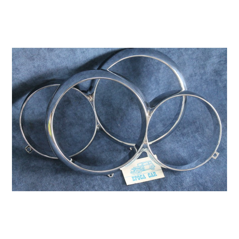 COPPIA CORNICI FARO GIULIA SUPER ZAMA CROMATA NO REGOLAZIONE NOS