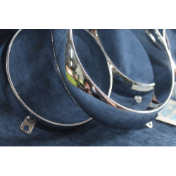 COPPIA CORNICI FARO GIULIA SUPER ZAMA CROMATA NO REGOLAZIONE NOS