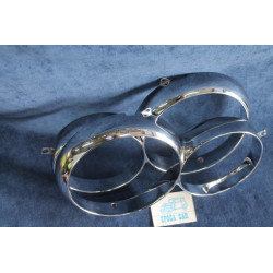 COPPIA CORNICI FARO GIULIA SUPER ZAMA CROMATA NO REGOLAZIONE NOS