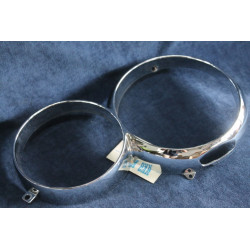 CORNICE FARO SINISTRA GIULIA SUPER ZAMA CROMATA CON REGOLAZIONE  NOS