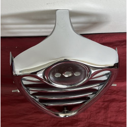 CENTRE GRILLE HEART CHROME MASK