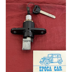 BLOCCHETTO  SERRATURA CON CHIAVI BAULE COFANO POSTERIORE LANCIA GAMMA ORIGINALE