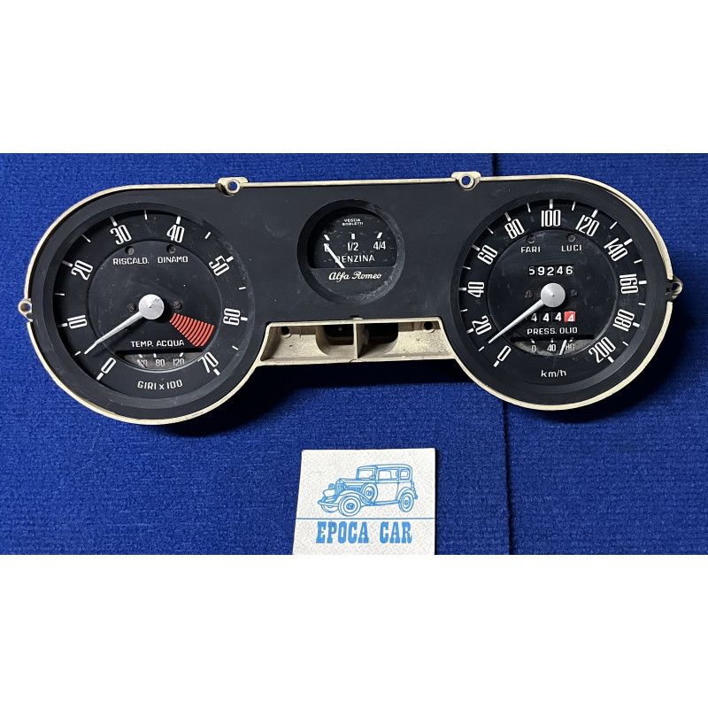 ALFA ROMEO GIULIA QUADRO STRUMENTI VEGLIA USATO X RICAMBI