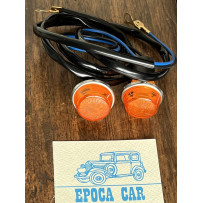 FRECCE LATERALI ROTONDE CON CROMATURA COPPIA 