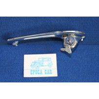 MANIGLIA ESTERNA  SX CON CHIAVE IN OTTONE !!! NON ZAMA !!!