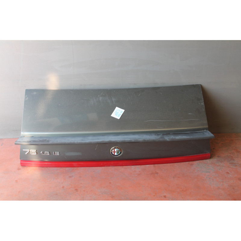 COFANO BAULE COMPLETO DI LUCI TARGA