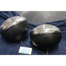 COPPIA FARI CARELLO EPOCA DIAM CM 20 PER CAMION AUTOCARRI  AUTOBUS NOS