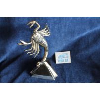 ABARTH TROFEO BRASS SCULPTURE HAND MADE IN ITALY