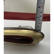 COPPIA FANALINI POSTERIORI  A GOCCIA MODELLI TOURING   ( RIFATTI PRONTI DA ADATTARE E CROMARE )